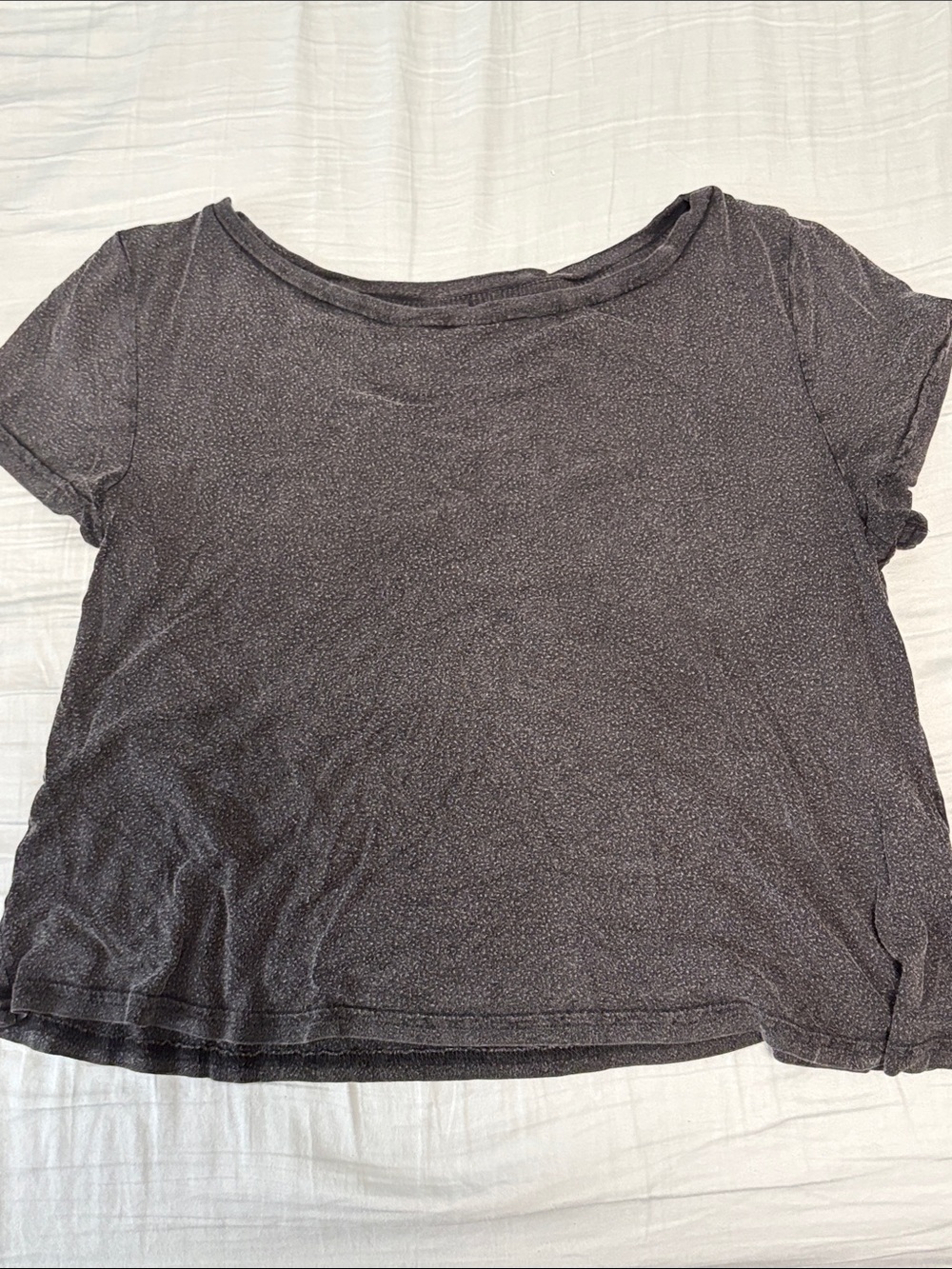 Urban Outfitters Charcoal Heather Short Sleeve Tee